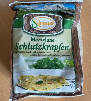 Schlutzkrapfen Spinat front packaging
