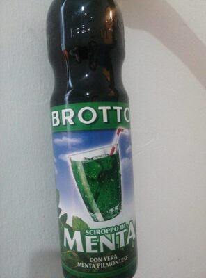 Sciroppo di menta front packaging