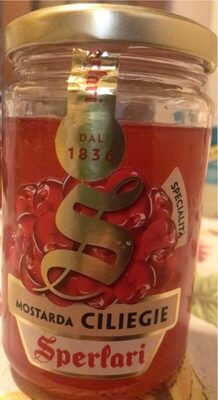Mostarda ciliegie