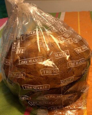 Panettone senza uvetta front packaging