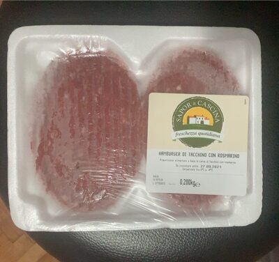 Hamburger di tacchino con rosmarino