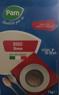 Riso Roma front packaging