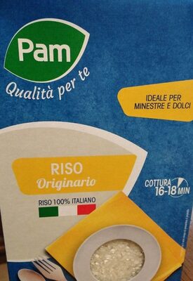 Riso originario front packaging