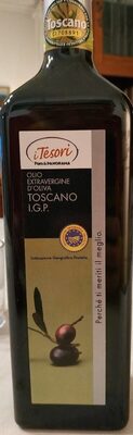 Olio extravergine Toscano IGP front packaging