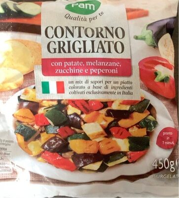 Contorno grigliato front packaging