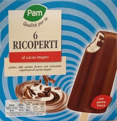 Gelati pam front packaging