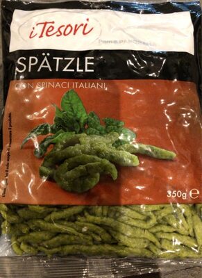 Spatzle con spinaci italiani