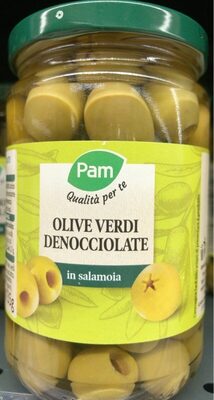 Olive verdi denocciolate