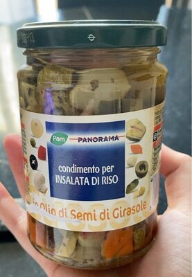 condimento per insalata do riso front packaging