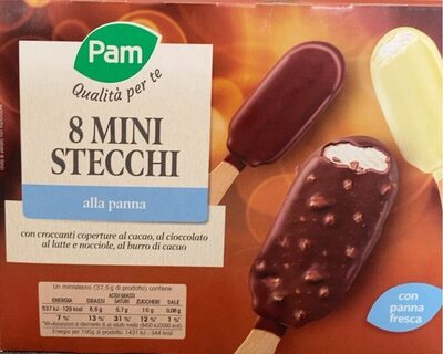 Gelati alla panna front packaging