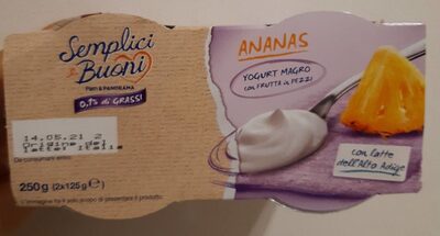 Yogurt ananas