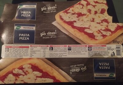 Pasta pizza front packaging