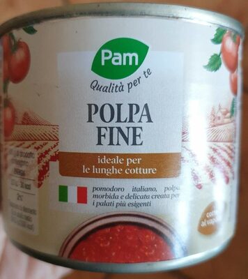 Polpa fine front packaging