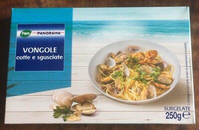 vongole cotte e sgusciate