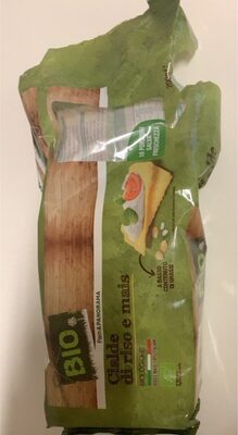 Cialde di riso e mais biologiche