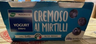 cremoso ai mirtilli