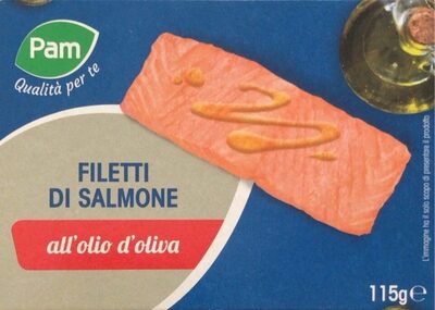 Filetti di salmone all'olio d'oliva