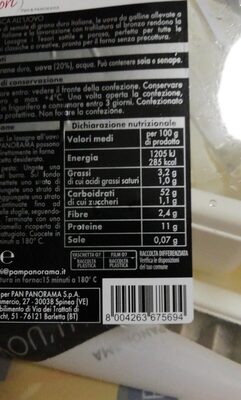 Luciana Mezzatesta front packaging