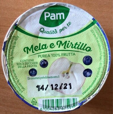 Mela e Mirtillo - Purea 100% Frutta