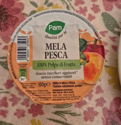 Mela e pesca purea 100%