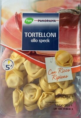 Tortelloni allo speck front packaging