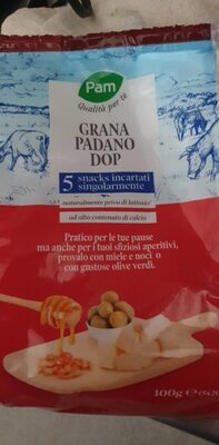 Grana padano DOP front packaging