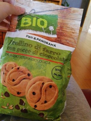 Frollino di Farro con gocce do cioccolat