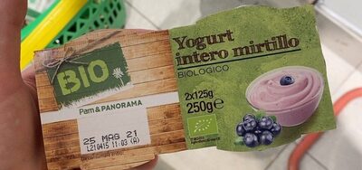 Yogurt intero mirtillo