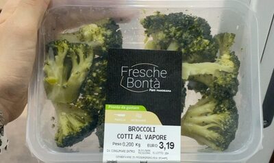 Broccoli cotti al vapore