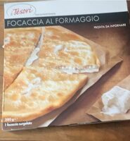 Focaccia al formaggio surgelata