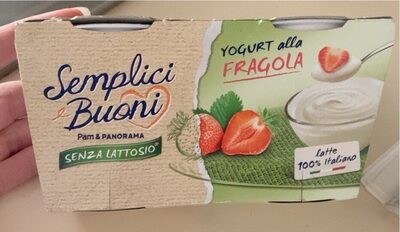 Yogurt alla fragola front packaging
