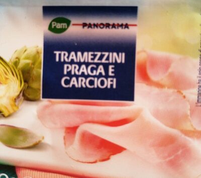 Tramezzini Praga e carciofi front packaging