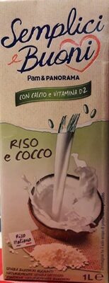 Bevanda vegetale a base di riso e cocco