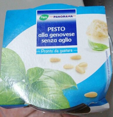 Pesto alla genovese senza aglio front packaging