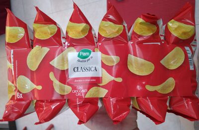 Patatine front packaging