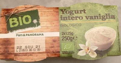 Yogurt intero vaniglia bio