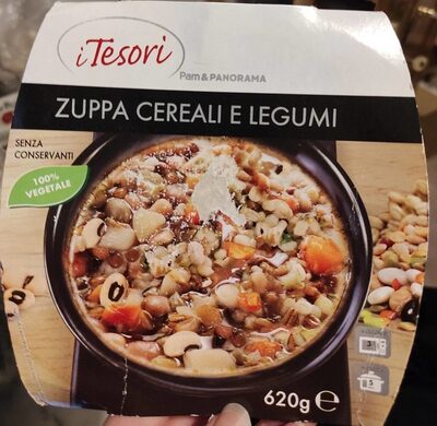 Zuppa cereali e legumi