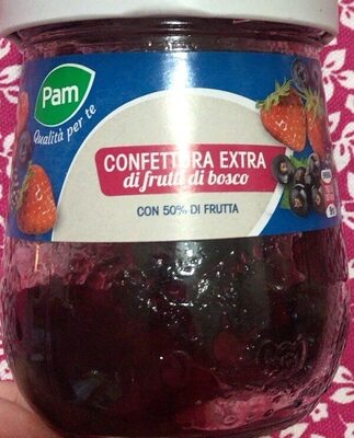 Confettura extra frutti di bosco front packaging