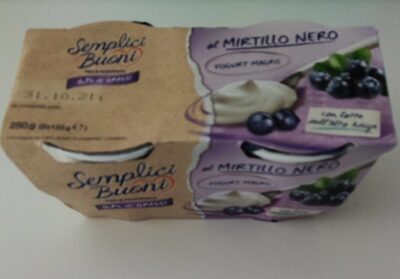 Yogurt magro val mirtillo nero