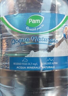 Acqua naturale Pam