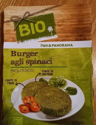 Burger di spinaci