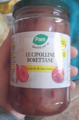 Le cipolline borettane in aceto di vino rosso