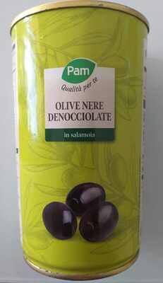 OLIVE NERE DENOCCIOLATE in salamoia front packaging