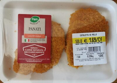Cotolette di Pollo panati