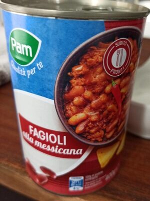 Fagioli alla messicana front packaging