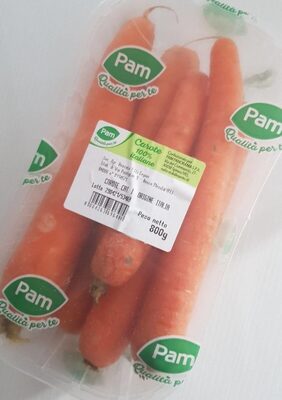 Carote 100% italiane Pam