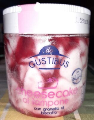 Gelato cheesecake al lampone