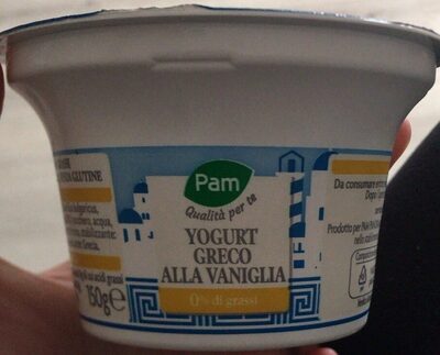 Yogurt greco alla vaniglia