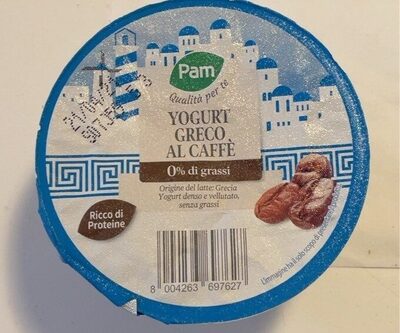 Yogurt greco al caffe front packaging