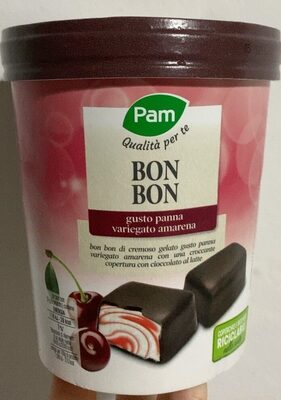 Bon Bon Gusto panna variegato amarena